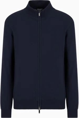 Giorgio Armani Cardigan aus Kaschmir mit Reißverschluss