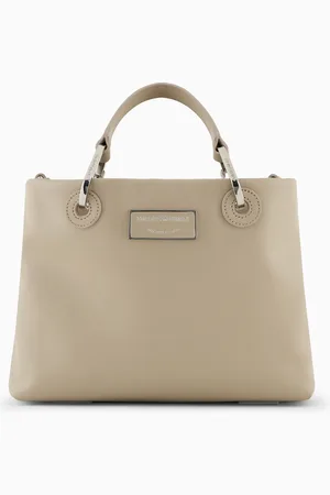 Emporio Armani ASV Kleiner Shopper MyEA aus organischem Leder