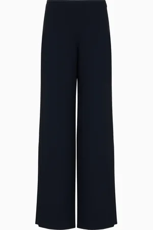 Emporio Armani Palazzohose aus Cady-Crêpe