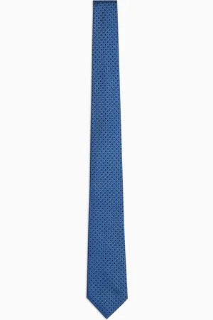 Giorgio Armani Krawatte aus Seide mit Jacquard-Monogramm