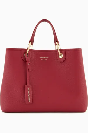 Emporio Armani Mittelgroßer Shopper MyEA mit Hirsch-Print