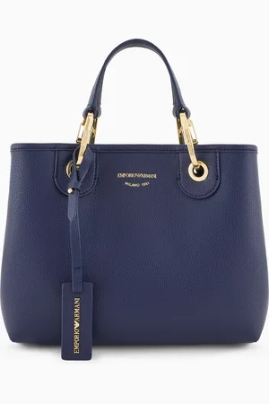 Emporio Armani Kleiner Shopper MyEA mit Hirsch-Print