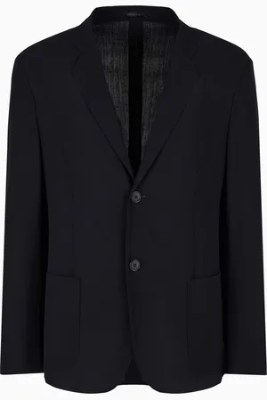 Giorgio Armani Einreihiges Sakko aus Schurwolle