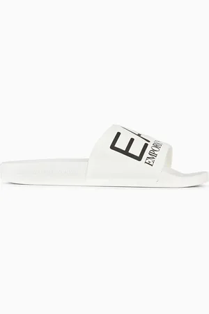 EA7 Pantolette mit Maxi-Logo