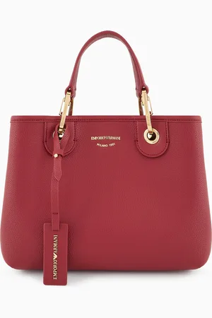 Emporio Armani Kleiner Shopper MyEA mit Hirsch-Print