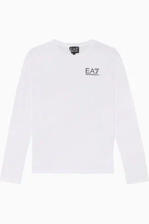 EA7 Core Identity Boy T-Shirt mit langen Ärmeln