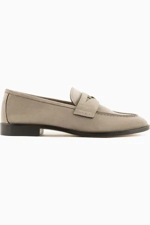 Giorgio Armani Mokassins aus Veloursleder