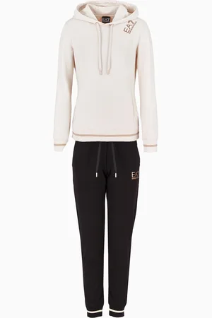 EA7 Core Lady Trainingsanzug aus Baumwollstretch