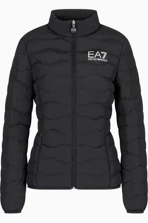 EA7 Core Lady Jacke aus recyceltem Funktionsgewebe