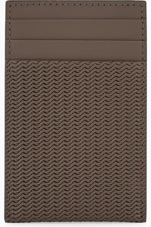 Giorgio Armani Kartenetui aus bedrucktem Leder