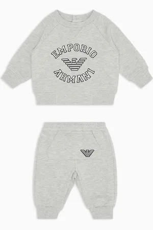 Emporio Armani Trainingsanzug aus Jersey mit Maxi-Logo