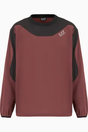 EA7 Dynamic Athlete Sweatshirt mit Rundhalsausschnitt aus VENTUS7-Funktionsgewebe