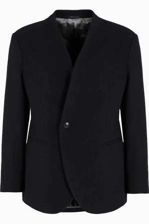 Giorgio Armani Einreihiges Sakko aus Schurwolle der Upton-Line