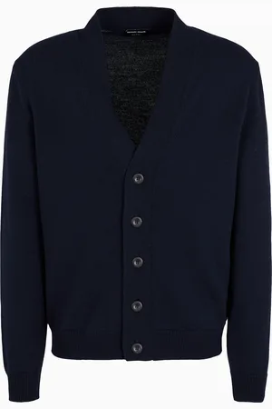 Giorgio Armani Geknöpfter Cardigan aus Schurwolle