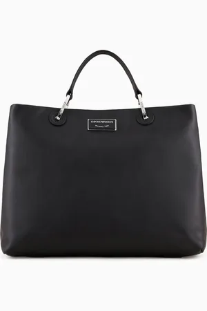Emporio Armani ASV Mittelgroßer Shopper MyEA aus organischem Leder