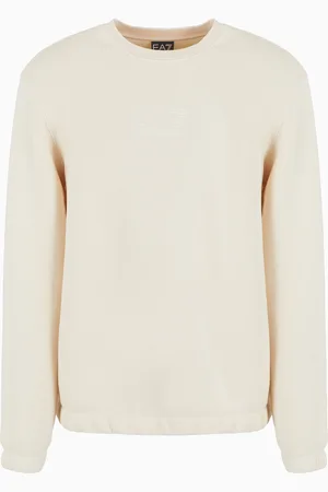 EA7 Core Identity Unisex Sweatshirt mit Rundhalsausschnitt aus einer Baumwollmischung