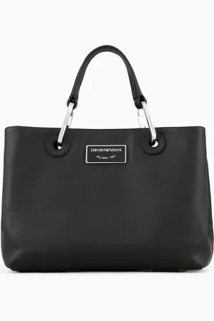 Emporio Armani ASV Kleiner Shopper MyEA aus organischem Leder