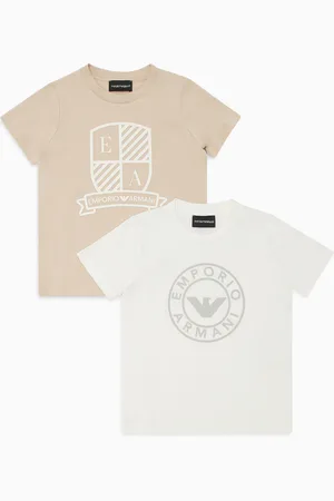 Emporio Armani 2er-Pack ASV T-Shirts aus Jersey mit Maxi-Logo