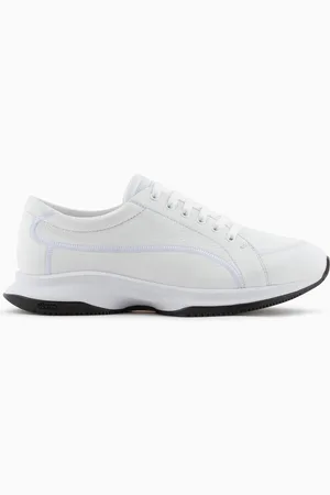 Giorgio Armani Sneaker aus Hirschleder und Leder