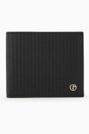 Giorgio Armani Bifold-Portemonnaie aus bedrucktem Leder