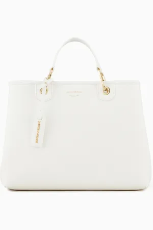 Emporio Armani Mittelgroße Shopper MyEA Bag mit Hirschprint
