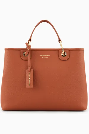 Emporio Armani Mittelgroße Shopper MyEA Bag mit Hirschprint