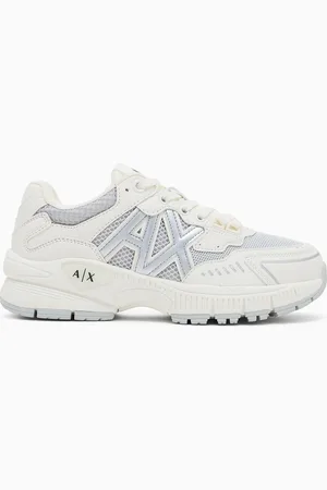 Armani Exchange Chunky Sneaker mit kontrastierenden Einsätzen