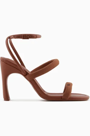 Armani Exchange Sandalen mit Absatz und Riemchen