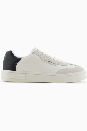 Armani Exchange Sneaker mit Kontrastdetail auf der Rückseite