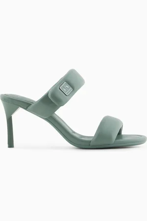 Armani Exchange Absatzsandalen mit zwei Riemen
