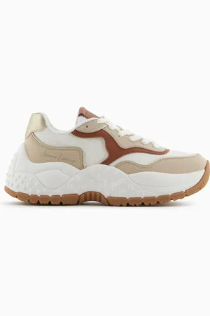 Armani Exchange Chunky Sneaker mit kontrastierenden Einsätzen