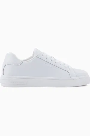 Armani Exchange Sneakers mit Schnürsenkeln und Logo