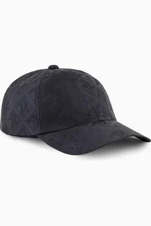 Armani Exchange Schirmmütze aus Satinstoff mit Logo