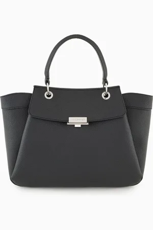 Armani Exchange Handtasche mit Überschlag und Metalldetails