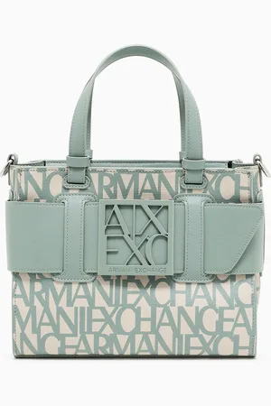 Armani Exchange Mittelgroße Tragetasche mit kontrastierenden Details