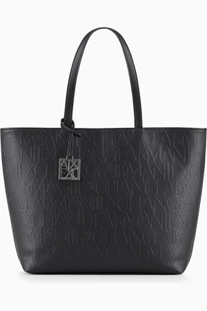 Armani Exchange Shopper-Tasche mit Allover-Logo