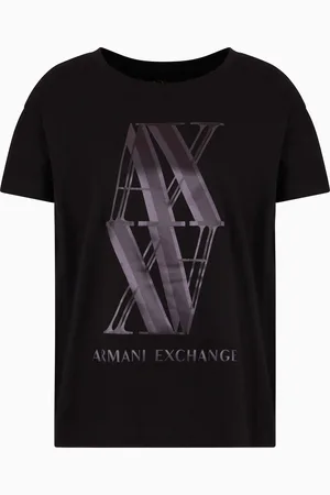 Armani Exchange T-Shirt im Relaxed Fit mit Maxi-Logo