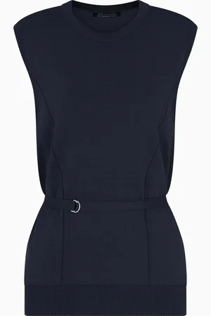 Armani Exchange Top mit Gürtel