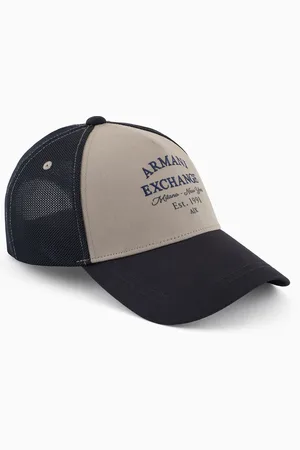 Armani Exchange Zweifarbige Schirmmütze