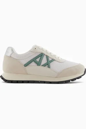 Armani Exchange Sneaker mit kontrastierendem Logo