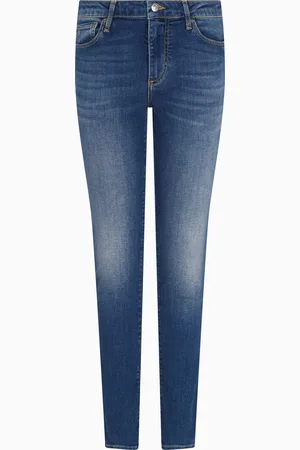 Armani Exchange J01 Super Skinny Jeans mit Stickerei zum chinesischen Neujahr
