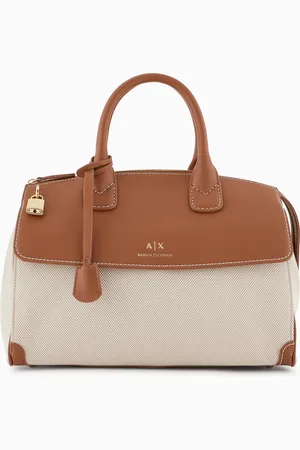 Armani Exchange Große Canvas-Tragetasche