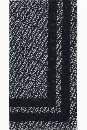 Armani Exchange Allover logo patterned scarf