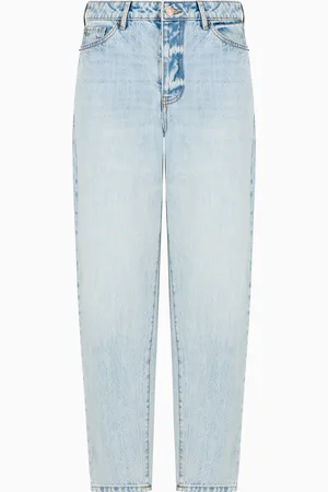 Armani Exchange Carrot Fit Jeans aus steifem Denim