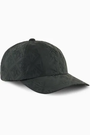 Armani Exchange Schirmmütze aus Satinstoff mit Logo