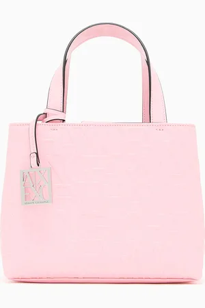 Armani Exchange Kleine Handtasche mit Allover-Logo