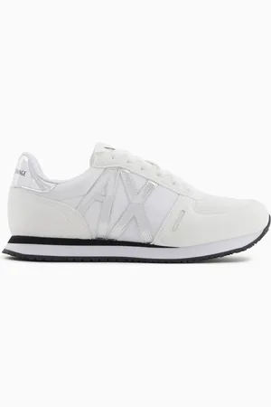 Armani Exchange Mikrofaser-Sneaker mit Logo