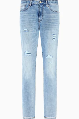Armani Exchange Jeans J14 im Skinny Fit aus steingewaschenem Baumwoll-Denim