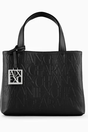 Armani Exchange Kleiner Shopper mit Tragegriffen und Schultergurt