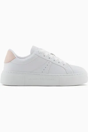 Armani Exchange Sneaker mit Kontrastdetail auf der Rückseite